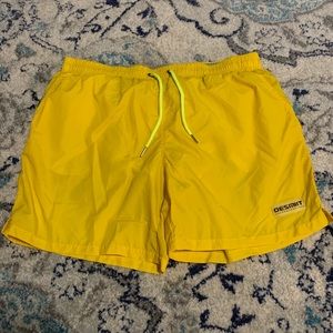 Size 38-40 Yellow XXXL DESMIT Swim Trunks
